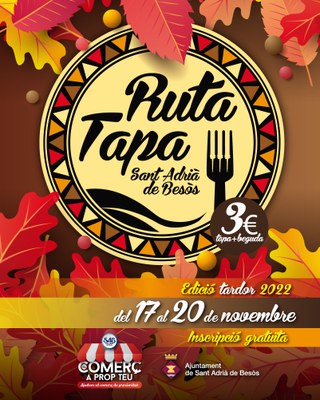 Establiments guanyadors de la Ruta Tapa Tardor 2022