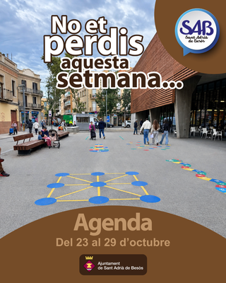 Agenda d'activitats del 23 al 29 d'octubre