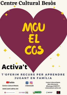 dimarts 10 de novembre: Mou el cos "Activa't"