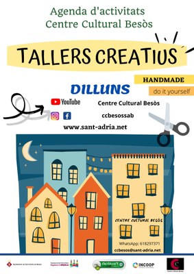 dilluns 8 de juny: Tallers creatius