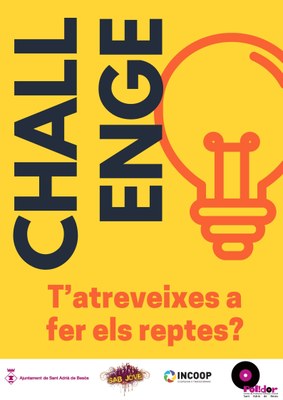 dimecres 14 d'octubre: Challenge! T'atreveixes?