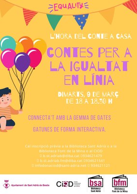 Contes per a la Igualtat en línea