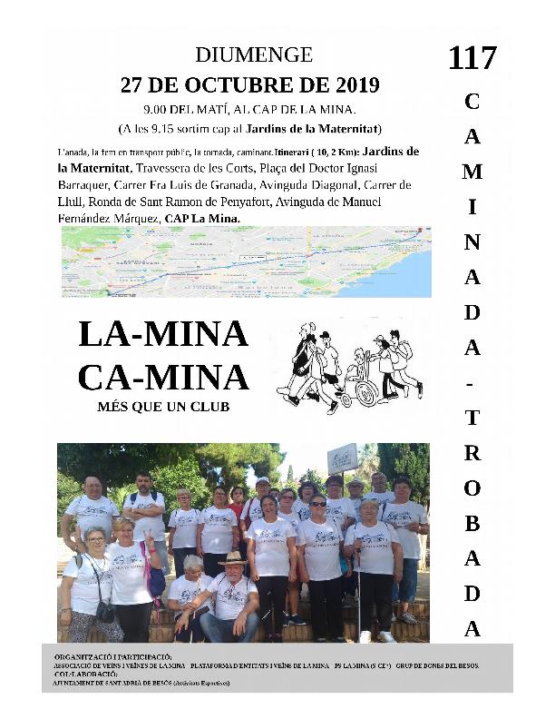 cartell octubre la mina