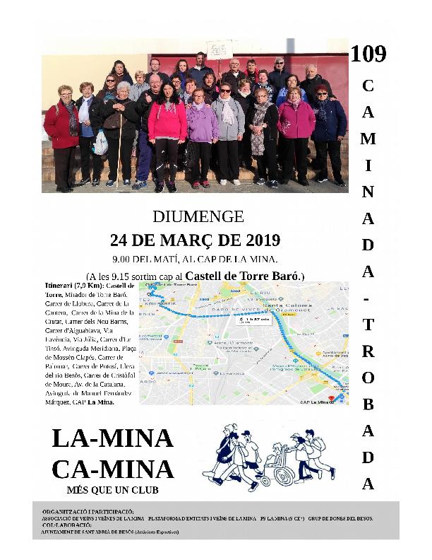 La Mina Camina 24 març