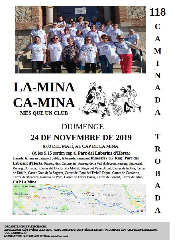 NOVEMBRE 19 LA MINA CAMINA