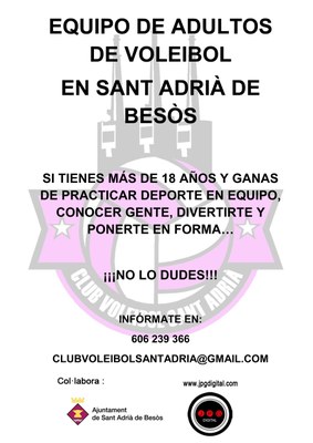 Promoció del Volei a Sant Adrià