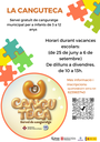 Nou horari de la canguteca durant l'estiu