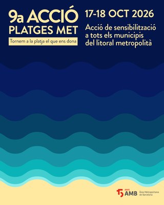 Sant Adrià participa en la 9a edició de l’Acció Platges Met amb activitats a les platges del Fòrum i del Litoral
