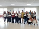 Entrega dels diplomes dels cursos de millora sociolaboral 