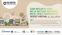 Nova sessió virtual "Com reduir el cost de la factura elèctrica en el teixit empresarial” de l’Eix Besòs Circular