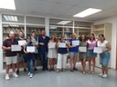 Lliurament dels diplomes dels CURSOS DE MILLORA SOCIOLABORAL 2025