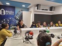 Visita de Cooperatives Escolars a Radio La Mina