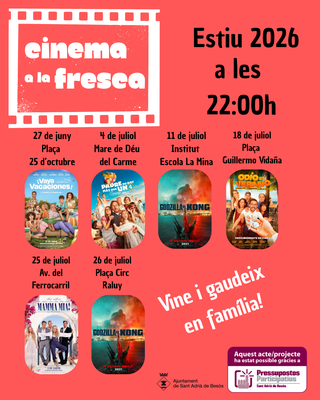Cinema a la fresca